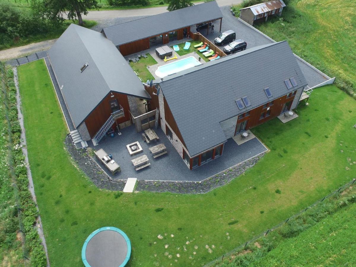 Beautiful Villa With Heated Outdoor Pool Manhay Exterior photo